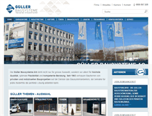 Tablet Screenshot of gueller.ch